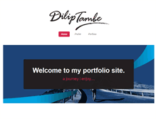 Tablet Screenshot of diliptambe.com